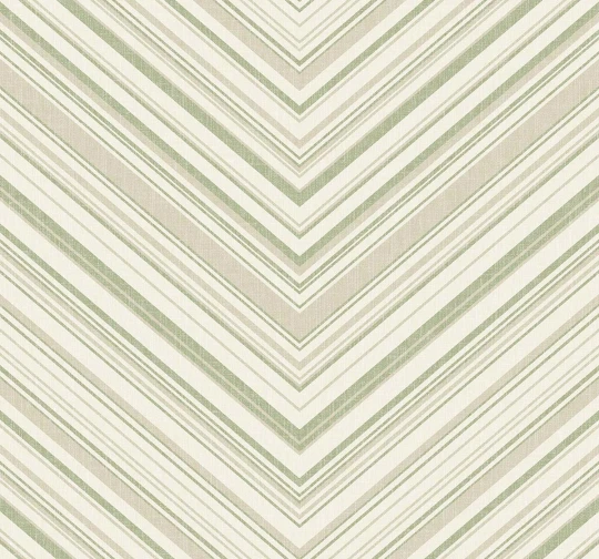 Wallquest SR20004 Nantucket Stripes Revisited Hurley Juniper - tapeta w jodełkę