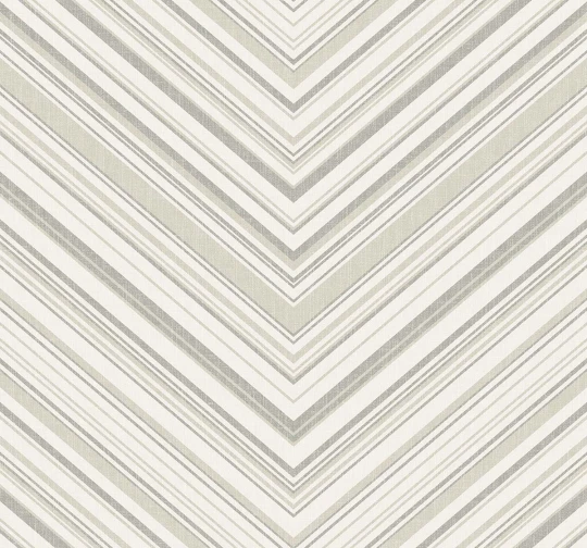 Wallquest SR20007 Nantucket Stripes Revisited Hurley Cappuccino - tapeta w jodełkę