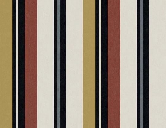 Wallquest SR20501 Nantucket Stripes Revisited Marina Multi - tapeta z retro paski