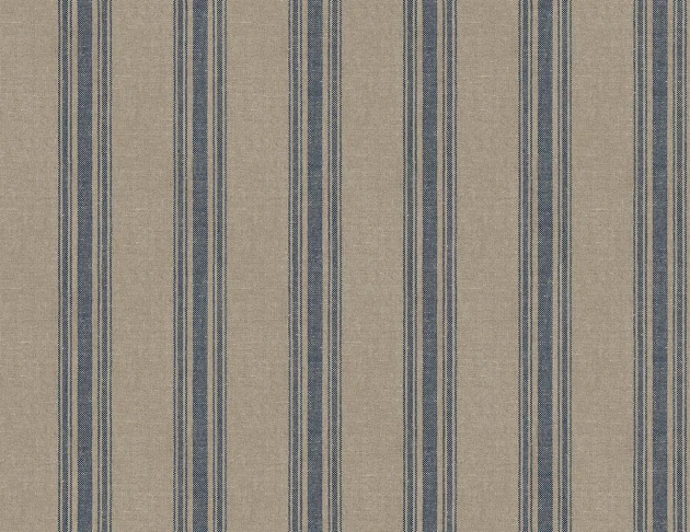Wallquest SR20622 Nantucket Stripes Revisited Douglas Caramel - tapeta jak tkanina w paski