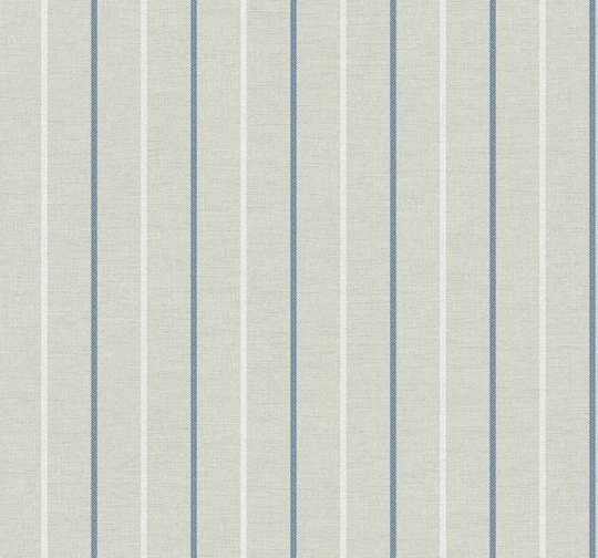 Wallquest SR21502 Nantucket Stripes Revisited Mira Sky Blue - tapeta w cienkie paski