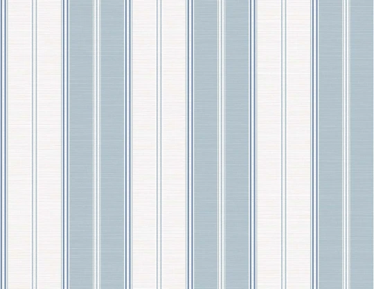 Wallquest SR22322 Nantucket Stripes Revisited Caspian Royal - tapeta w paski
