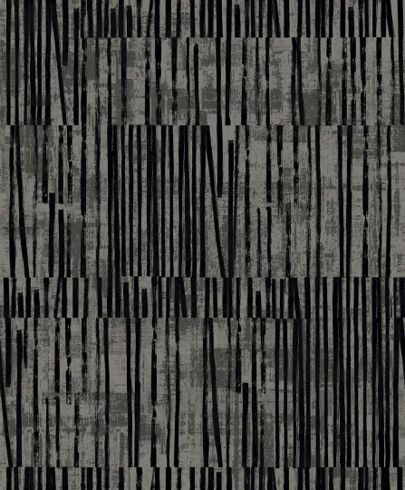 Wallquest EL20008 Neutral Elements Serapha Onyx - tapeta industrialna w linie