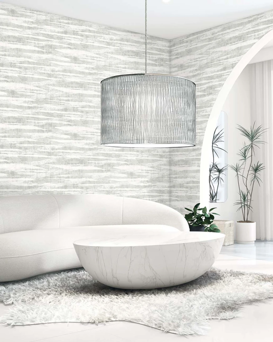 Wallquest EL20300 Neutral Elements Nebulite Stone - tapeta w organiczne fale