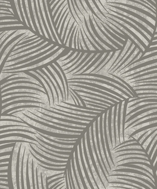 Wallquest EL20610 Neutral Elements Zephyra Cement - tapeta w liście