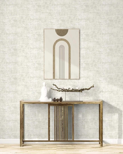 Wallquest EL20700 Neutral Elements White Beach - tapeta geometryczna