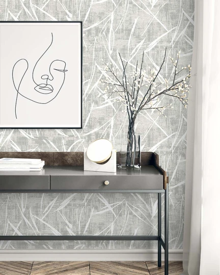 Wallquest EL20908 Neutral Elements Luneth Winter Gray - tapeta industrialna