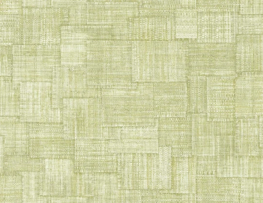 Wallquest RA41705 Raffia Woven Blocks 27 Dune - tapeta geometryczna imitująca splot tkaniny naturalnej