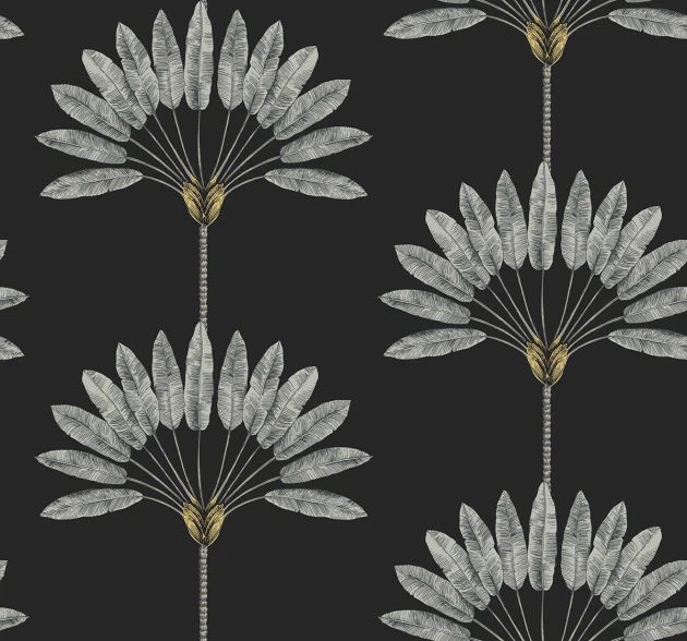 Wallquest TR70400 Trees Flourish Yet - tapeta w egzotyczne drzewa