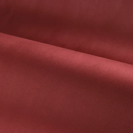 Casamance 71970789 Odeon Tannage Grenat - tapeta tekstylna jak zamsz