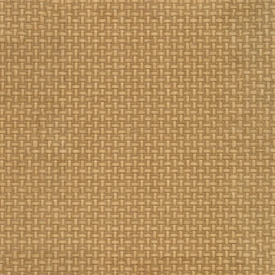 Casamance 71920435 Tramis Fibrosa Ambre - tapeta w rzemieślniczy splot