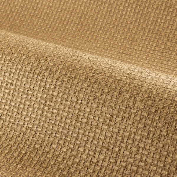 Casamance 71920435 Tramis Fibrosa Ambre - tapeta w rzemieślniczy splot
