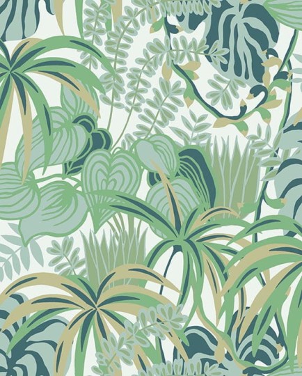 Tapeta Hooked on Walls Jungle Jive 36511 Greenery
