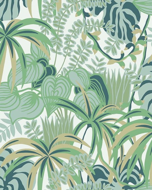 Tapeta Hooked on Walls Jungle Jive 36511 Greenery