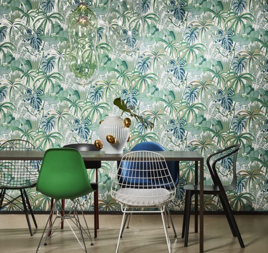 Tapeta Hooked on Walls Jungle Jive 36515 Greenery