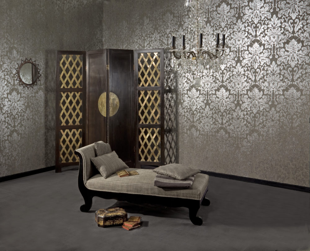 Omexco PAL6042 Palazzo - tapeta w ornamenty roślinne