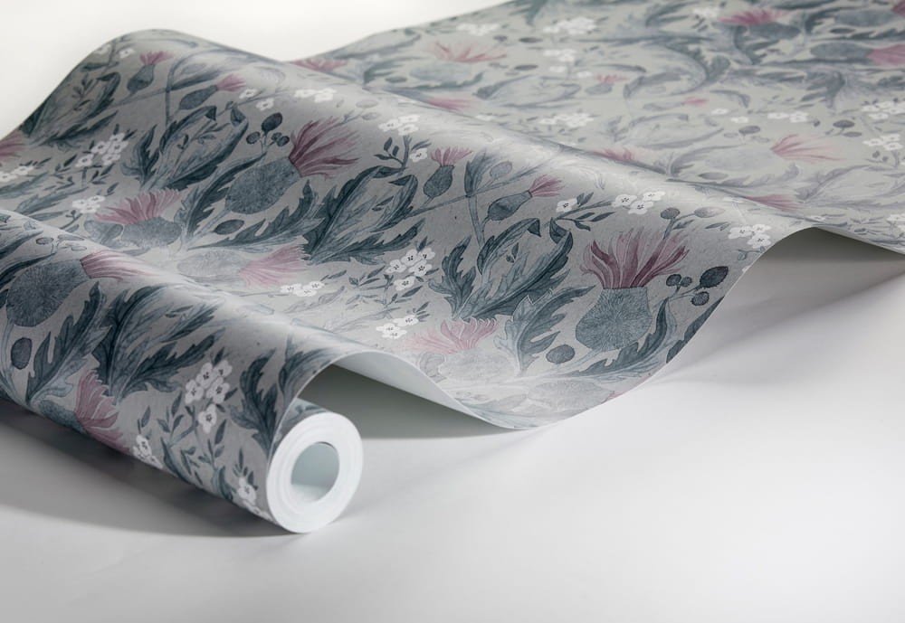 Tapeta Boras Tapeter In Bloom 7204 Thistle