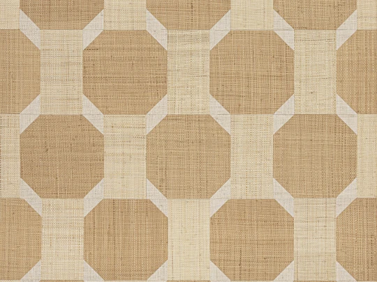 Omexco PU431 Pure - tapeta geometryczna z rafii