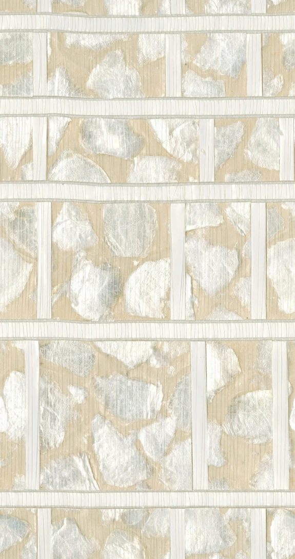 Omexco SOP1063 Shades of Pale - tapeta mozaikowa z muszli capiz