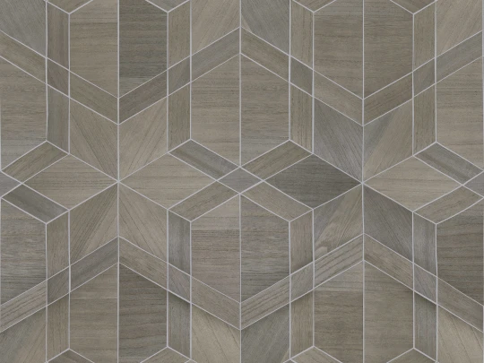 Omexco SYC1120 Sycamore - tapeta geometryczna z forniru drewnianego