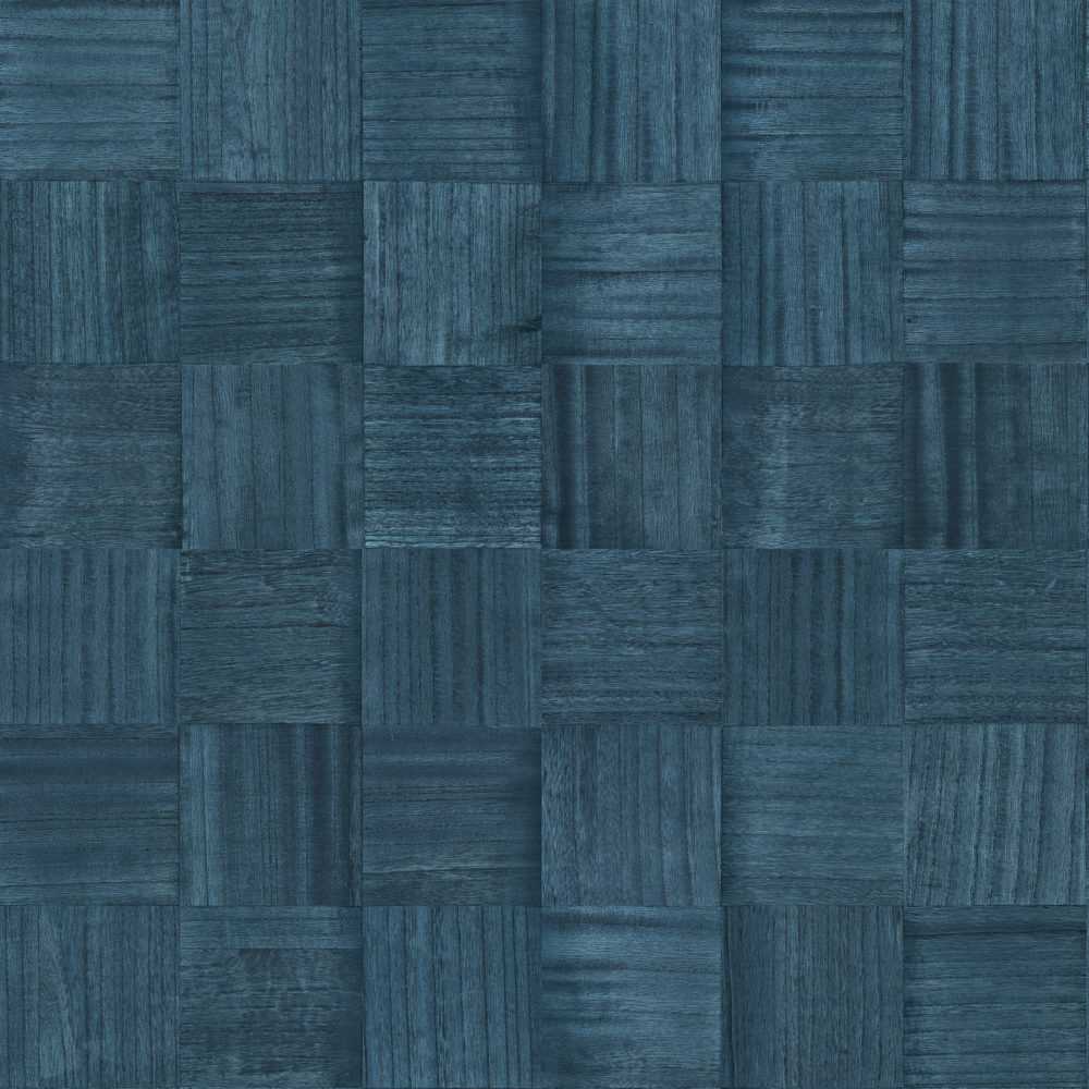Omexco SYC4140 Sycamore - tapeta w szachownicę z forniru drewnianego