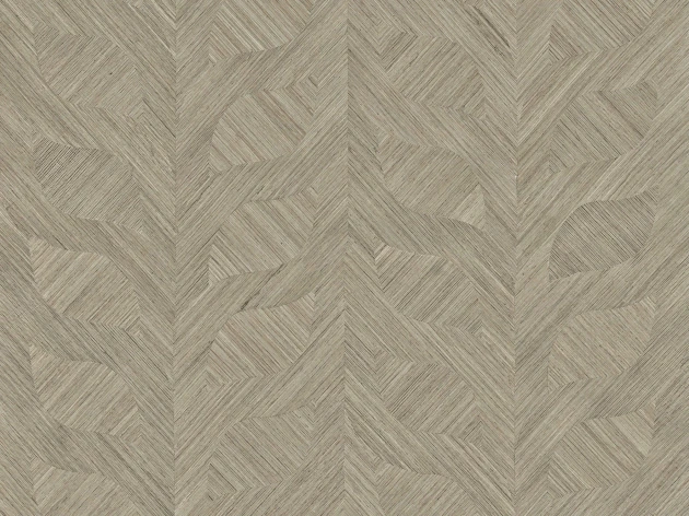 Omexco VIR9501 Virginia's Garden - tapeta geometryczna z sizalu