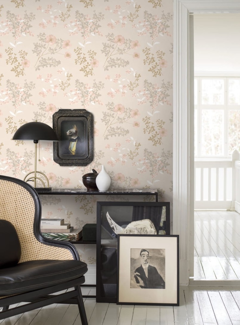 Tapeta Boras Tapeter In Bloom 7231 Prairie Rose