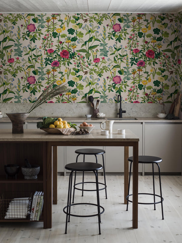 Boras Tapeter 9821W Studio Gocken Jobs Sommar Multi - mural w kwiaty polne