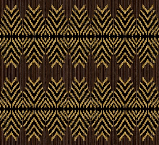 Guy Masureel INT1104 Intact Akono Sunset - tapeta tekstylna geometryczna ikat