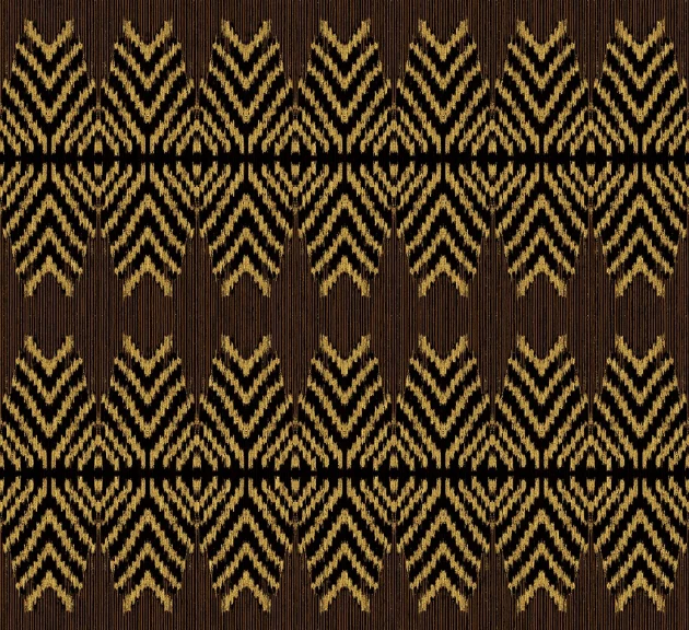 Guy Masureel INT1104 Intact Akono Sunset - tapeta tekstylna geometryczna ikat