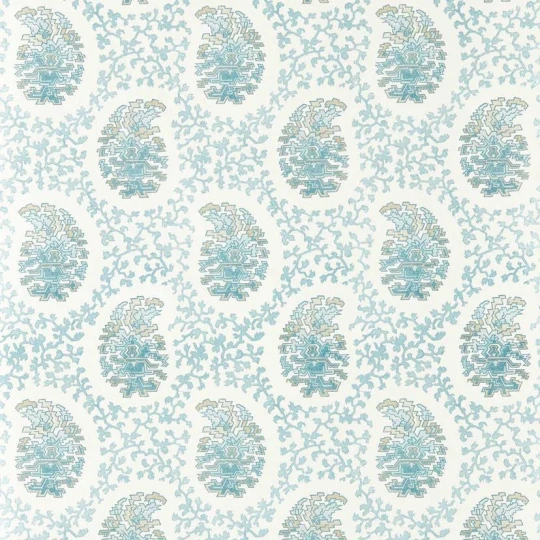 Harlequin HFUP113347 Zamora Paisley Indigo - tapeta z wzorem paisley