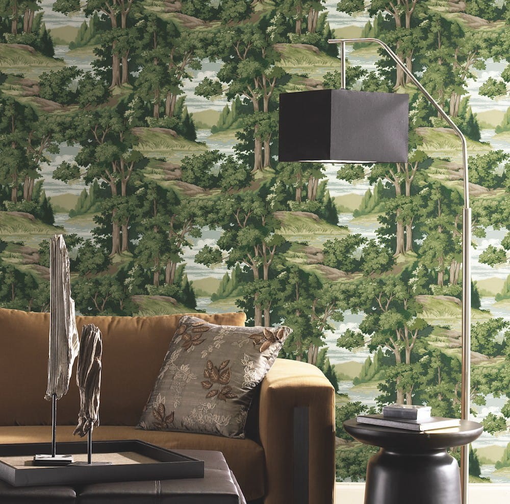 Tapeta York Tailored HO3301 Forest Lake Scenic