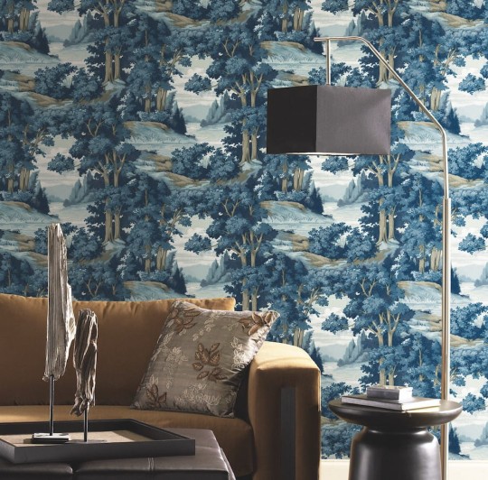 Tapeta York Tailored HO3302 Forest Lake Scenic