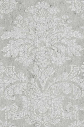 Arte 37640 Metal X Signum Gloria - tapeta w ornamenty roślinne metaliczne tło