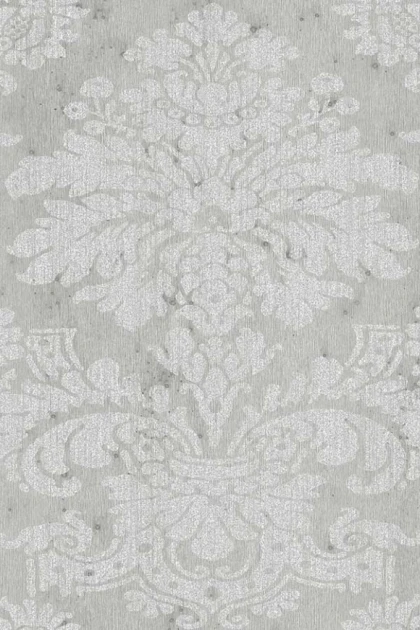 Arte 37640 Metal X Signum Gloria - tapeta w ornamenty roślinne metaliczne tło