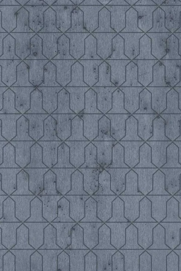 Arte 37612 Metal X Signum Domus - tapeta geometryczna na metalicznym tle