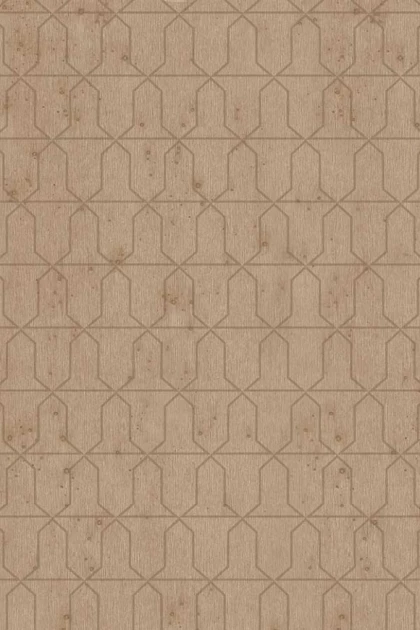 Arte 37614 Metal X Signum Domus - tapeta geometryczna na metalicznym tle