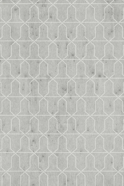 Arte 37615 Metal X Signum Domus - tapeta geometryczna na metalicznym tle