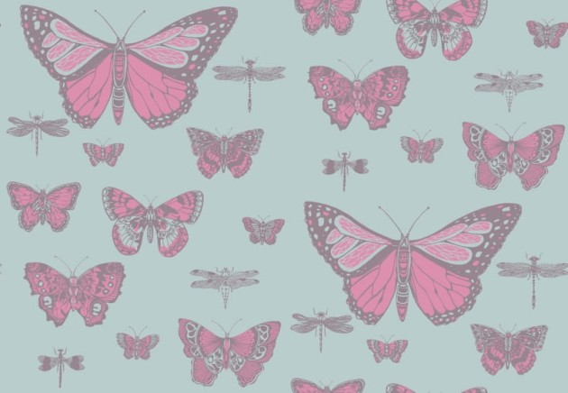 Tapeta Cole & Son Whimsical 103/15062 Butterflies & Dragonflies