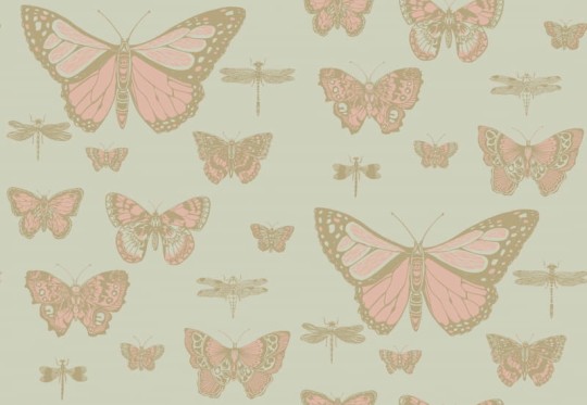 Tapeta Cole & Son Whimsical 103/15063 Butterflies & Dragonflies