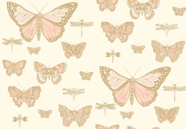 Tapeta Cole & Son Whimsical 103/15066 Butterflies & Dragonflies