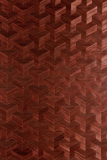 Arte 49001 Heliodor Cube - tapeta geometryczna 3D z sizalu