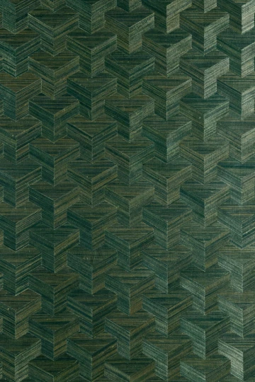 Arte 49003 Heliodor Cube - tapeta geometryczna 3D z sizalu