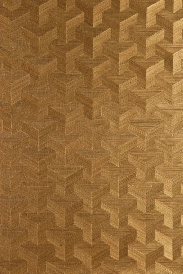 Arte 49004 Heliodor Cube - tapeta geometryczna 3D z sizalu
