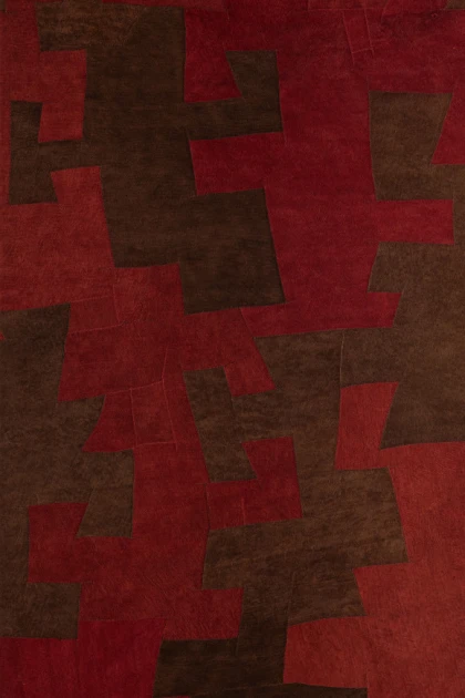 Arte pan. 229 Bark Cloth Red brown bark/3003 - tapeta w patchwork z kory drzewa