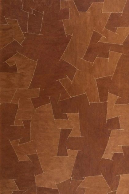 Arte pan. 214 Bark Cloth Orange bark/3000 - tapeta w patchwork z kory drzewa