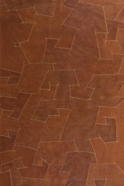 Arte pan. 216 Bark Cloth Orange bark/3000 - tapeta w patchwork z kory drzewa