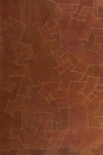 Arte pan. 222 Bark Cloth Orange bark/3000 - tapeta w patchwork z kory drzewa