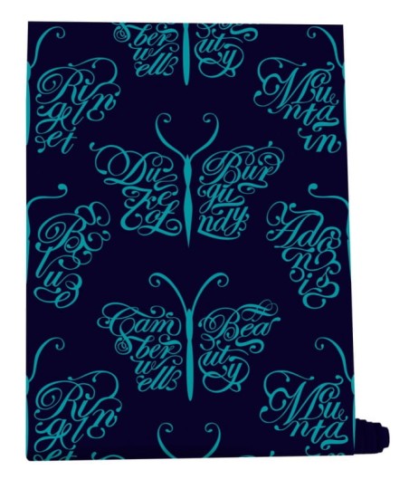 Tapeta Mini Moderns Camberwell Beauty AZDPT018MI Midnight