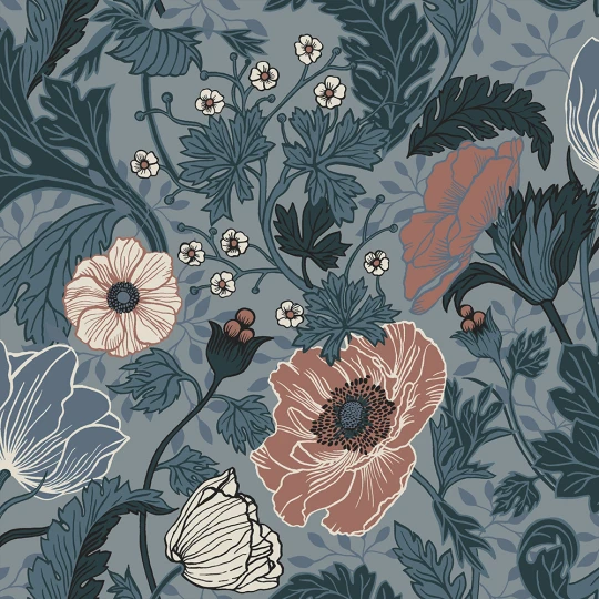 Midbec MB33004 Apelviken Anemone - tapeta w kwiaty